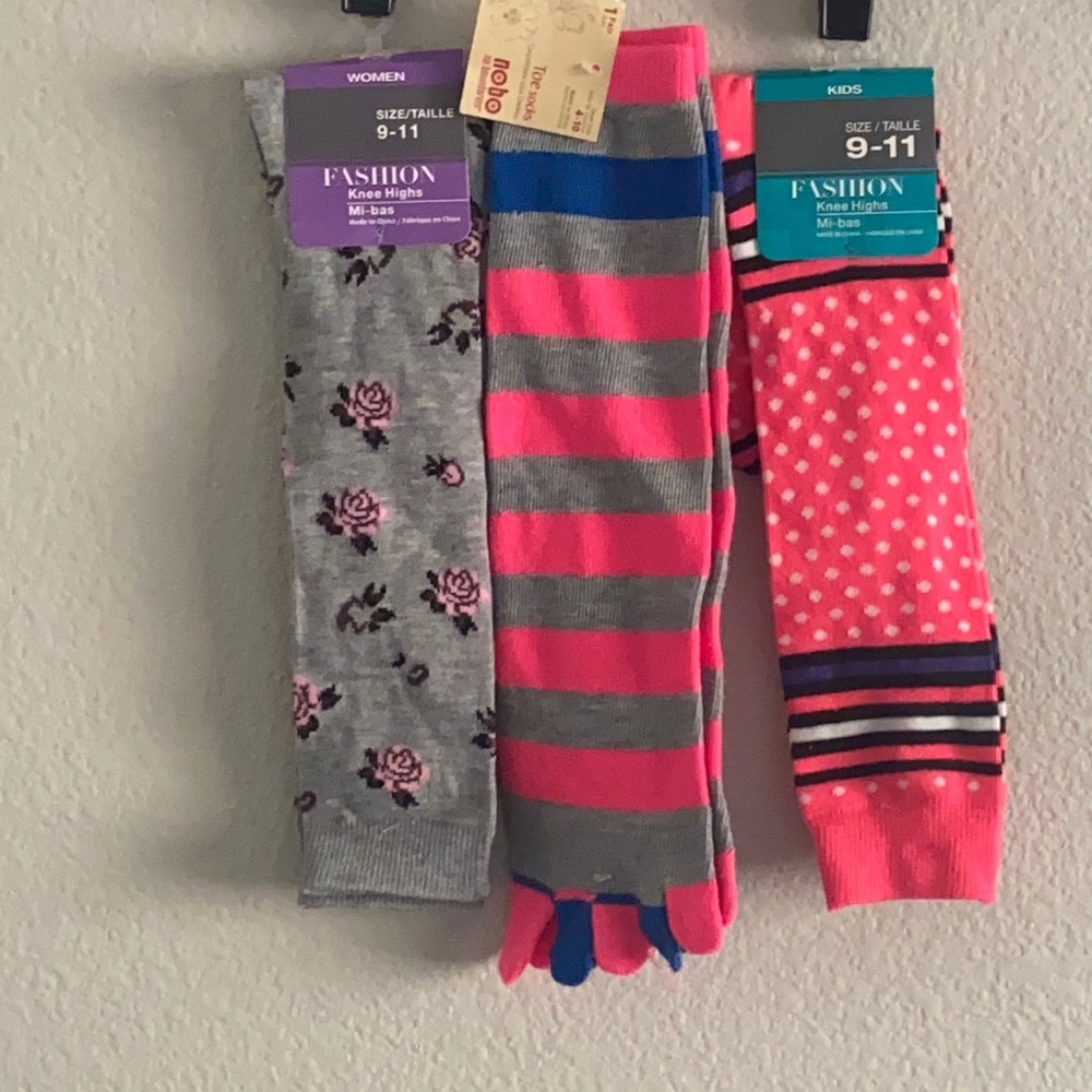 Knee high socks